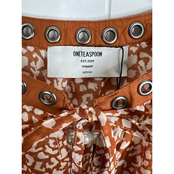 One Teaspoon Night Prowler Mini Dress in Tobacco NWT SZ XL - Picture 7 of 10